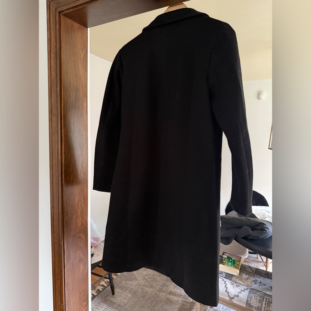 Black pea coat - Picture 3 of 5